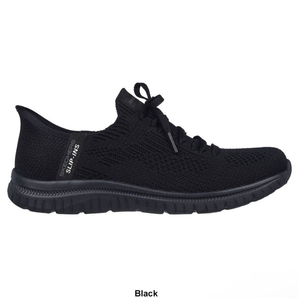 NEW Skechers Virtue Divinity 104421-BBK Women's 6 Black Slip-Ins Shoes - Picture 2 of 6